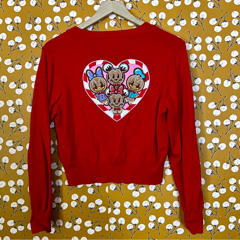 Loungefly Stitch Shoppe Disney Holiday Gingerbread Christmas Alexa Sweater